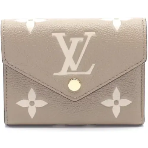 Pre-owned Leather wallets , female, Sizes: ONE SIZE - Louis Vuitton Vintage - Modalova