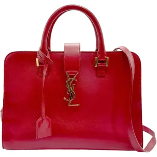 Pre-owned Leather handbags , female, Sizes: ONE SIZE - Yves Saint Laurent Vintage - Modalova