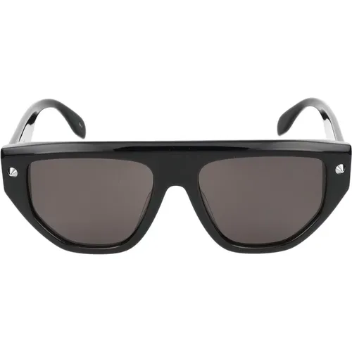 Stilvolle Sonnenbrille Am0408S , unisex, Größe: 54 MM - alexander mcqueen - Modalova
