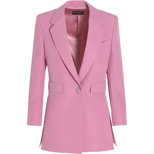 Elevate Your Wardrobe with this Stylish Blazer , female, Sizes: 2XS - Dolce & Gabbana - Modalova