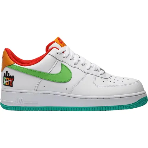 Limitierte Auflage Weiß Air Force 1 , Herren, Größe: 40 1/2 EU - Nike - Modalova