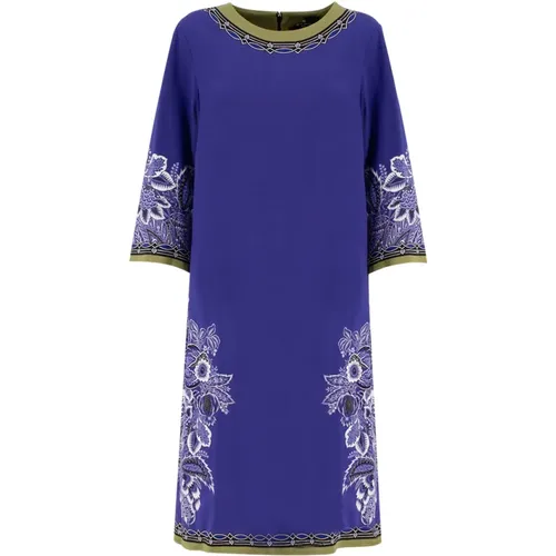 Bouquet Bandana Print Tunic Dress , female, Sizes: XL - ETRO - Modalova