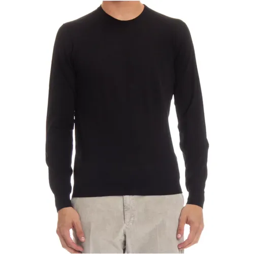 Sweater Extrafine Wool Crewneck , male, Sizes: L, XL, M - Drumohr - Modalova