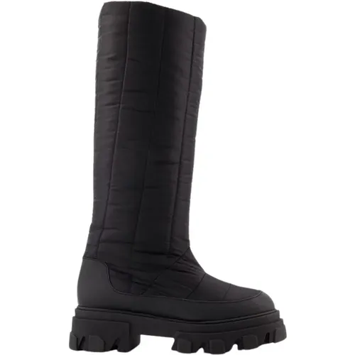 Tall Puffer Boots in Poly , female, Sizes: 7 UK, 6 UK, 5 UK - Gia Borghini - Modalova