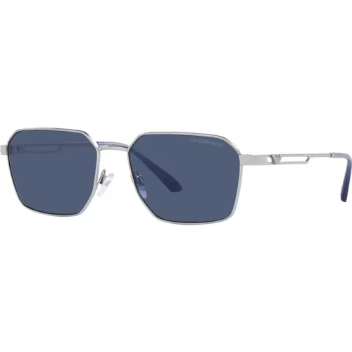 Sunglasses EA 2140 , male, Sizes: 57 MM - Emporio Armani - Modalova