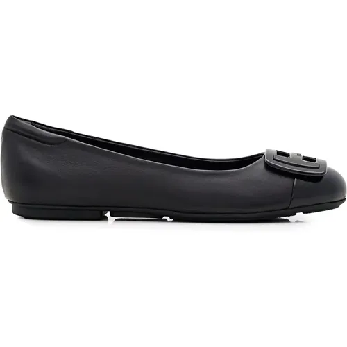 Leather Ballerina Flats , female, Sizes: 4 UK, 3 UK, 3 1/2 UK, 5 UK, 4 1/2 UK - Hogan - Modalova