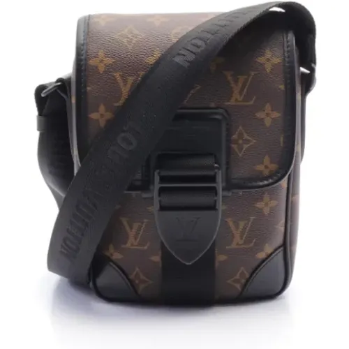 Pre-owned Canvas shoulder-bags , male, Sizes: ONE SIZE - Louis Vuitton Vintage - Modalova