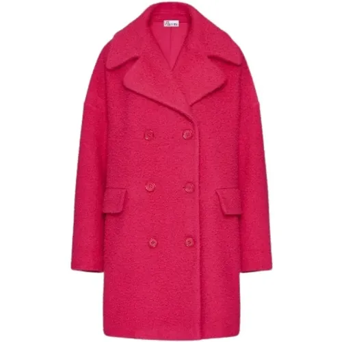 Stylish Woman Coat Casentino Fabric , female, Sizes: XS, 2XS - RED Valentino - Modalova