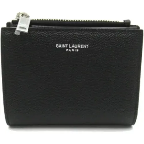 Pre-owned Leather wallets , female, Sizes: ONE SIZE - Yves Saint Laurent Vintage - Modalova