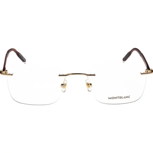 Original Prescription Glasses for Men , male, Sizes: 55 MM - Montblanc - Modalova