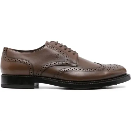 Klassische Business Schuhe , Herren, Größe: 43 1/2 EU - TOD'S - Modalova