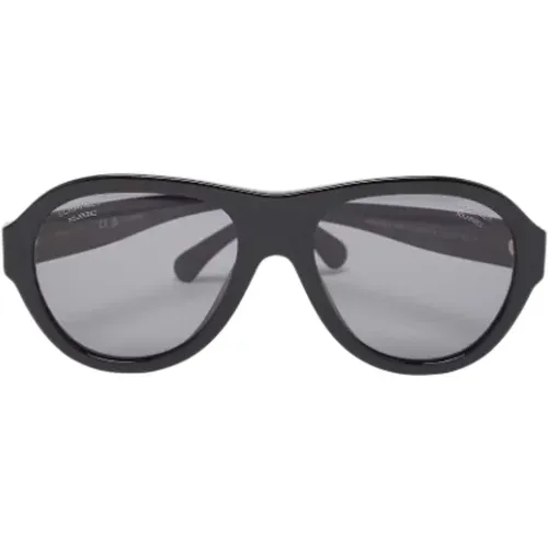 Pre-owned Acetate sunglasses , female, Sizes: ONE SIZE - Chanel Vintage - Modalova