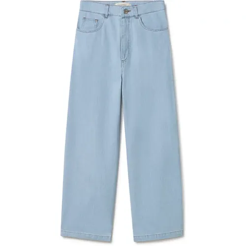 Cropped Jeans , Damen, Größe: S - Twothirds - Modalova