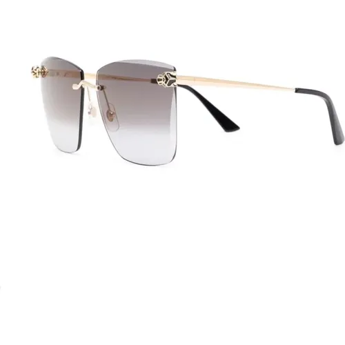Ct0397S 001 Sunglasses , female, Sizes: 61 MM - Cartier - Modalova