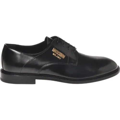 Flat Shoes , male, Sizes: 6 UK, 7 UK, 11 UK - Moschino - Modalova