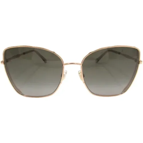 Pre-owned Metal sunglasses , female, Sizes: ONE SIZE - Jimmy Choo Pre-owned - Modalova