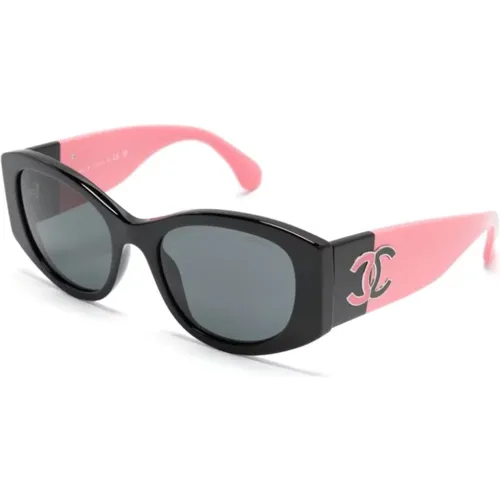 Ch5524 C535S4 Sunglasses , female, Sizes: 53 MM - Chanel - Modalova