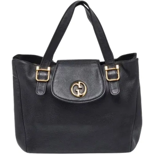 Pre-owned Leather totes , female, Sizes: ONE SIZE - Gucci Vintage - Modalova