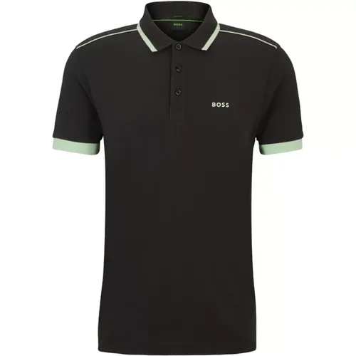 Klassisches Polo-Shirt für Männer , Herren, Größe: L - Hugo Boss - Modalova