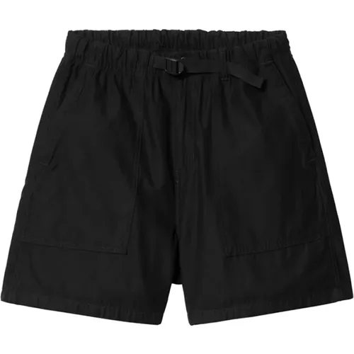 Schwarze Bermuda-Shorts mit Elastischem Bund - Carhartt WIP - Modalova