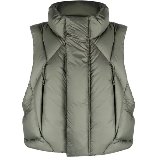 Moss Grid Vest , male, Sizes: M, XL, L, S - Entire Studios - Modalova