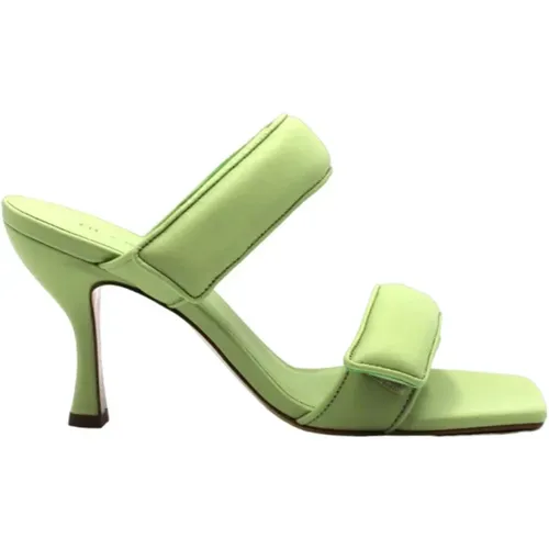 Perni03 Heeled Mules , female, Sizes: 3 UK, 5 UK - Gia Borghini - Modalova