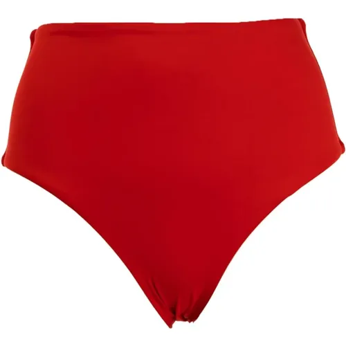 Hohe rote Bikinihosen , Damen, Größe: M - Trussardi - Modalova