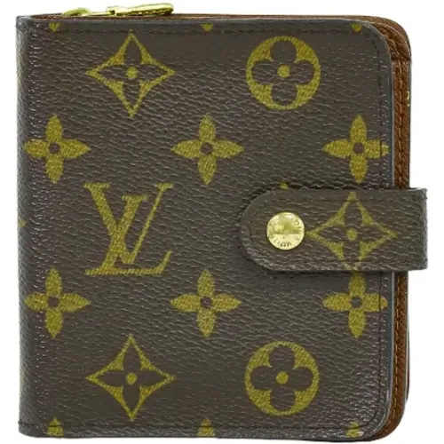 Pre-owned Leather wallets , female, Sizes: ONE SIZE - Louis Vuitton Vintage - Modalova