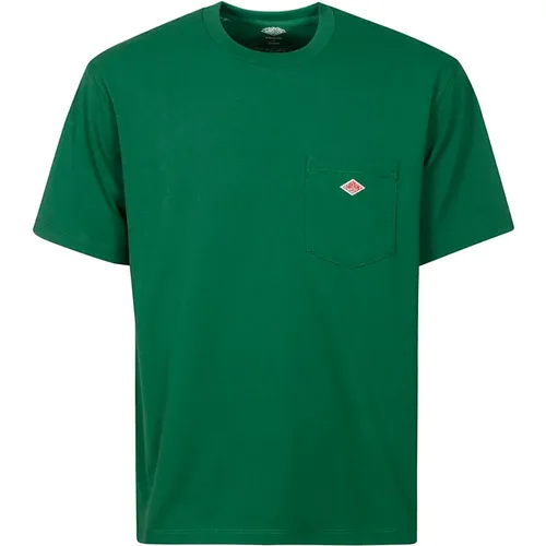 Pocket T-Shirt , male, Sizes: M, 2XL, XL - Danton - Modalova