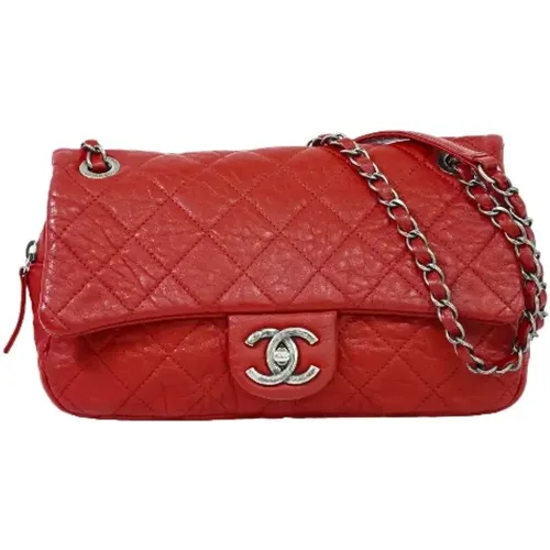 Pre-owned Leather chanel-bags , female, Sizes: ONE SIZE - Chanel Vintage - Modalova