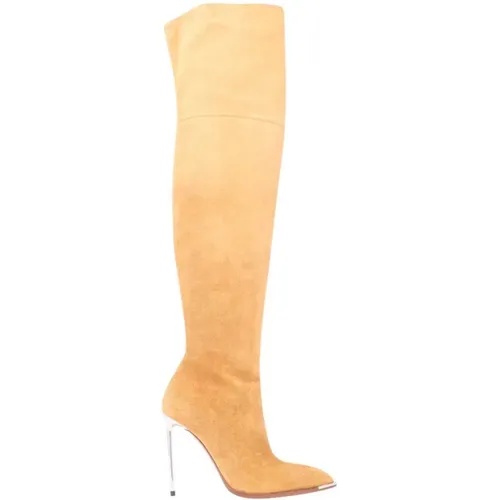 Suede Over-the-Knee Stiletto Stiefel - Bally - Modalova