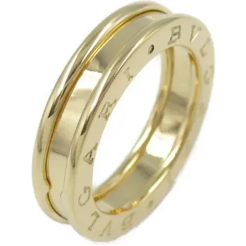 Pre-owned Gold rings , female, Sizes: ONE SIZE - Bvlgari Vintage - Modalova