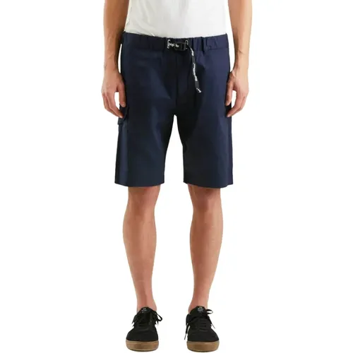 Casual Blaue Baumwollshorts - RefrigiWear - Modalova