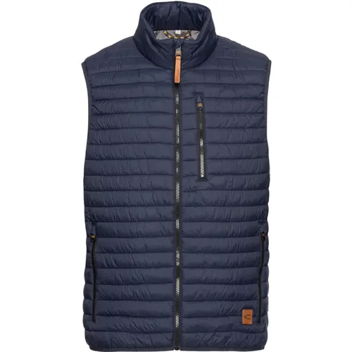 Stylish Outdoor Vest for Men , male, Sizes: 4XL, 6XL, 7XL, XL, 3XL, L, 2XL, 5XL - camel active - Modalova