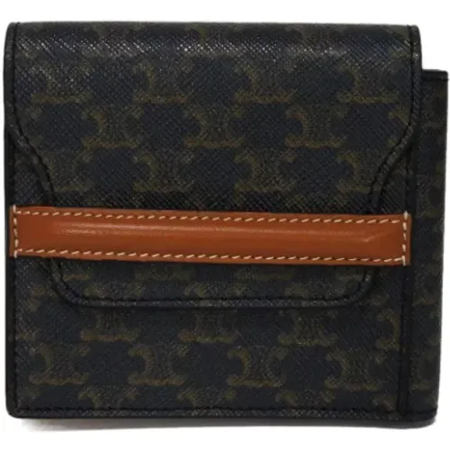 Pre-owned Canvas wallets , male, Sizes: ONE SIZE - Celine Vintage - Modalova