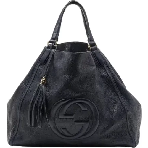 Pre-owned Leather totes , female, Sizes: ONE SIZE - Gucci Vintage - Modalova