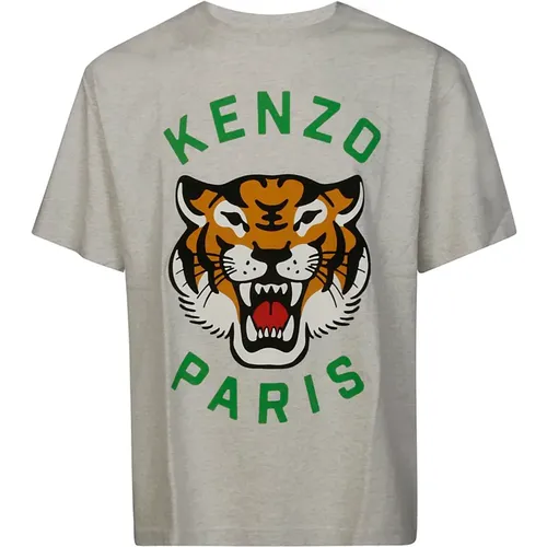 Short Sleeve Tiger T-shirt , male, Sizes: L, S - Kenzo - Modalova