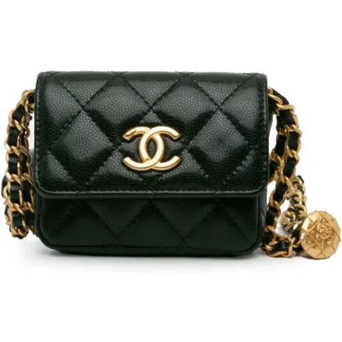 Pre-owned Leather chanel-bags , female, Sizes: ONE SIZE - Chanel Vintage - Modalova