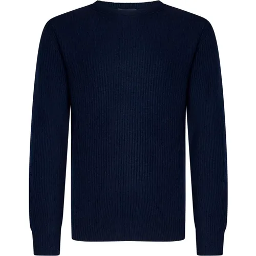 Crewneck Wool Cashmere Sweater , male, Sizes: S, M - Herno - Modalova