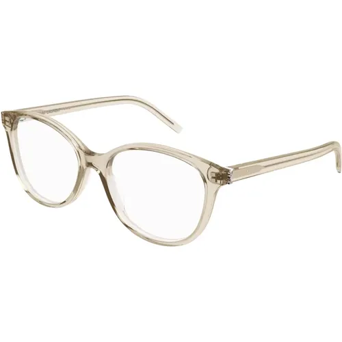 Transparent Brillengestelle , unisex, Größe: 54 MM - Saint Laurent - Modalova