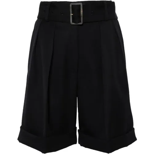 Blaue Shorts für Frauen Aw24 , Damen, Größe: S - Golden Goose - Modalova