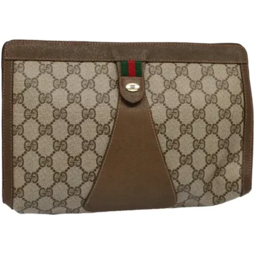 Pre-owned Canvas gucci-bags , female, Sizes: ONE SIZE - Gucci Vintage - Modalova