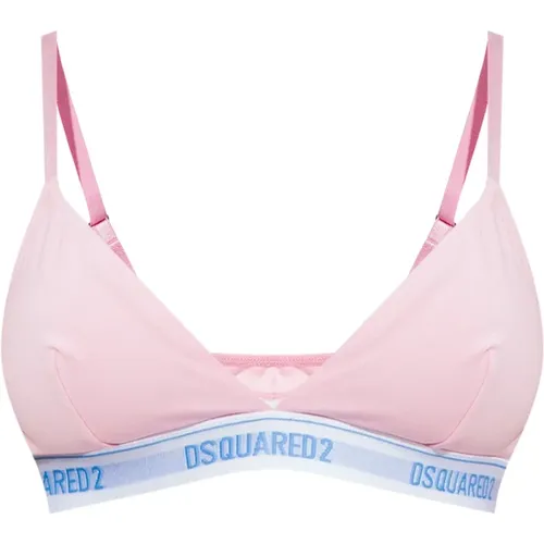 Baumwoll-BH , Damen, Größe: M - Dsquared2 - Modalova