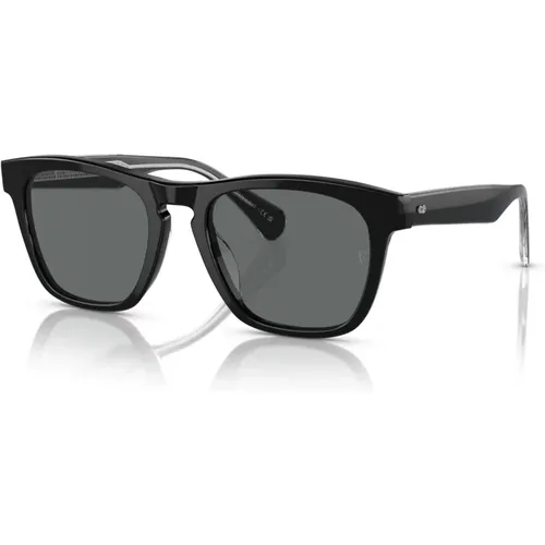 Grey Sunglasses R-3 OV 5555Su , unisex, Sizes: 51 MM - Oliver Peoples - Modalova