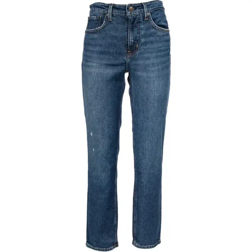 High Waist Straight Fit Denim Jeans , Damen, Größe: 2XS - Ralph Lauren - Modalova