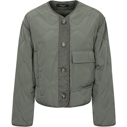 Nylon Padded Jacket , female, Sizes: L, 4XS, M - Max Mara Weekend - Modalova