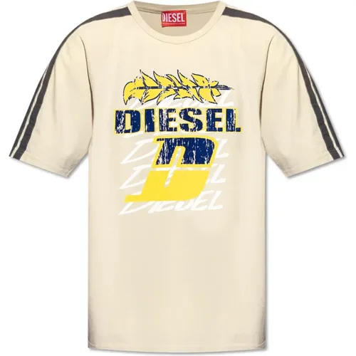 T-shirt 'T-Roxt-Stripe' Diesel - Diesel - Modalova