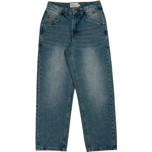 Indigo Relaxte Denim Hose , Herren, Größe: W28 - Dime Mtl - Modalova