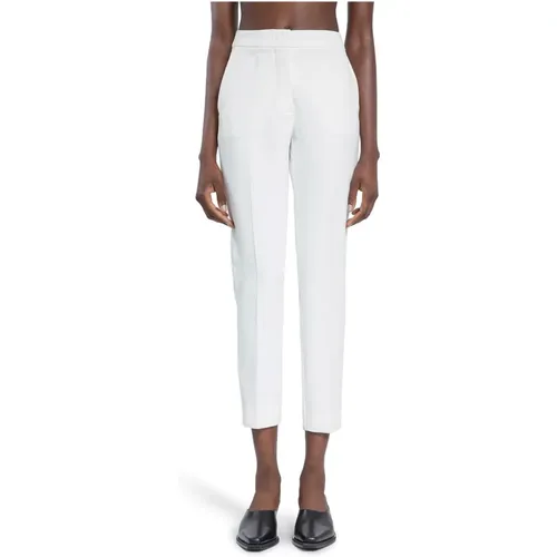 High-Waisted Skinny Fit Cropped Hose , Damen, Größe: S - Max Mara - Modalova