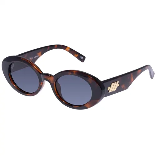 Dark Tortoise Sunglasses , female, Sizes: M - Le Specs - Modalova
